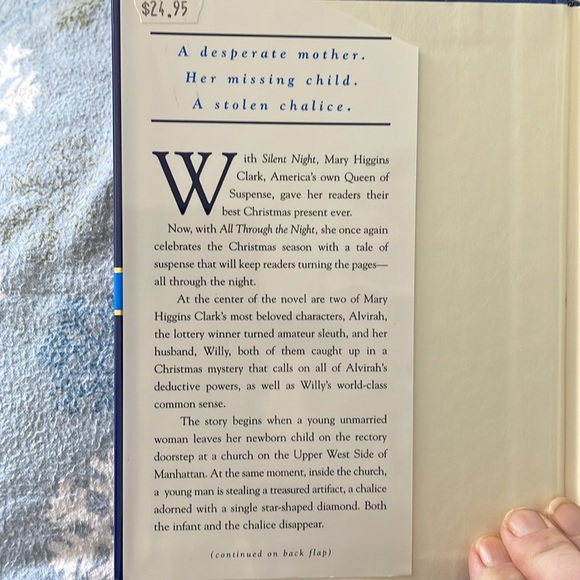 📚3 for 16📚 All through the night by Mary Higgins Clark - Picture 2 of 3